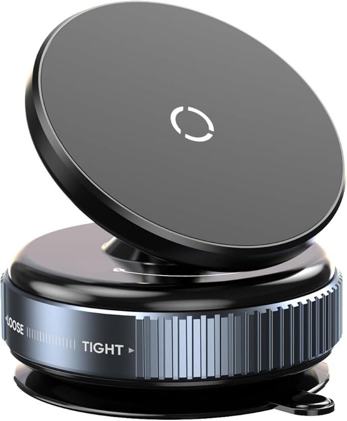 Vaccum Magnetic Mobile Holders | Hands Free Suction Cup with 360° Adjustable Phone Holder