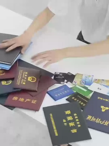 Document Organiser With Lock